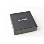 Chanel Camellia Motif With Coco Mark Rhinestones In Chrome Silver — view 7
