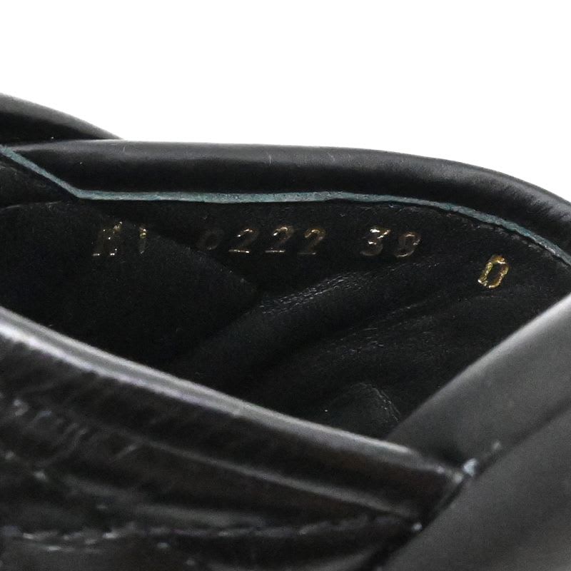 Christian Dior Size 24.5 Black Sandals — view 9