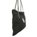 Fendi Tote Zucca Nylon Black Silver — view 2