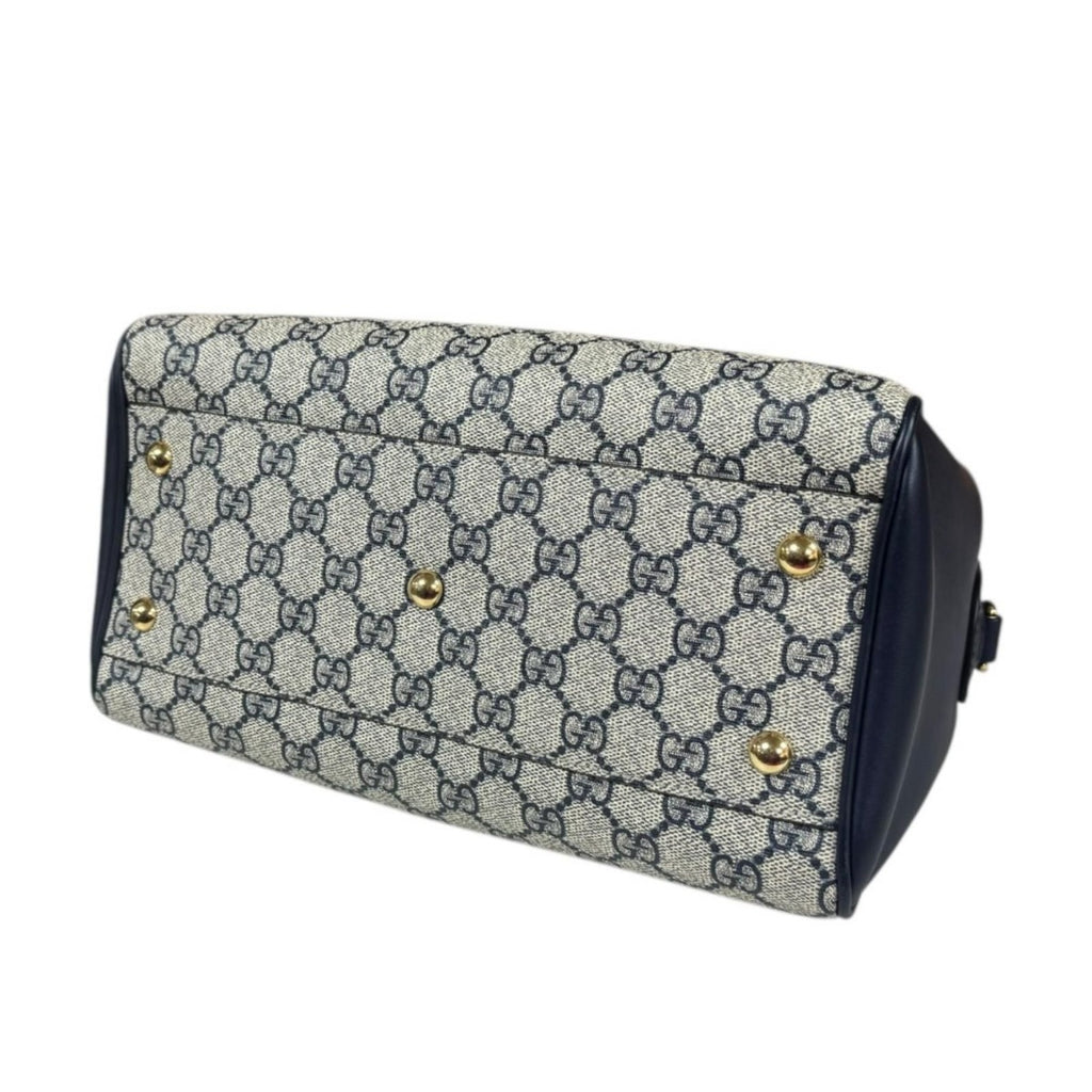 Gucci GG Supreme Boston Bag Canvas Beige — view 5