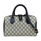 Gucci GG Supreme Boston Bag Canvas Beige