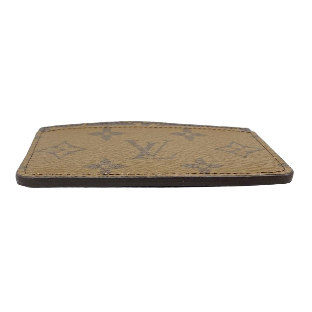Louis Vuitton Card Case Monogram Reverse Holder Sample Brown — view 2