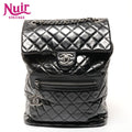 Chanel Backpack Quilted Leather