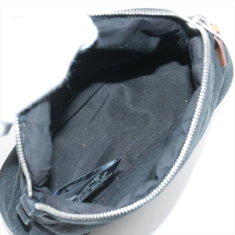 Hermes Bolide Pouch 15 Canvas Black — view 3