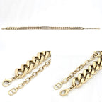 Christian Dior Couture Plate Choker Necklace 48 cm Long Light — view 7