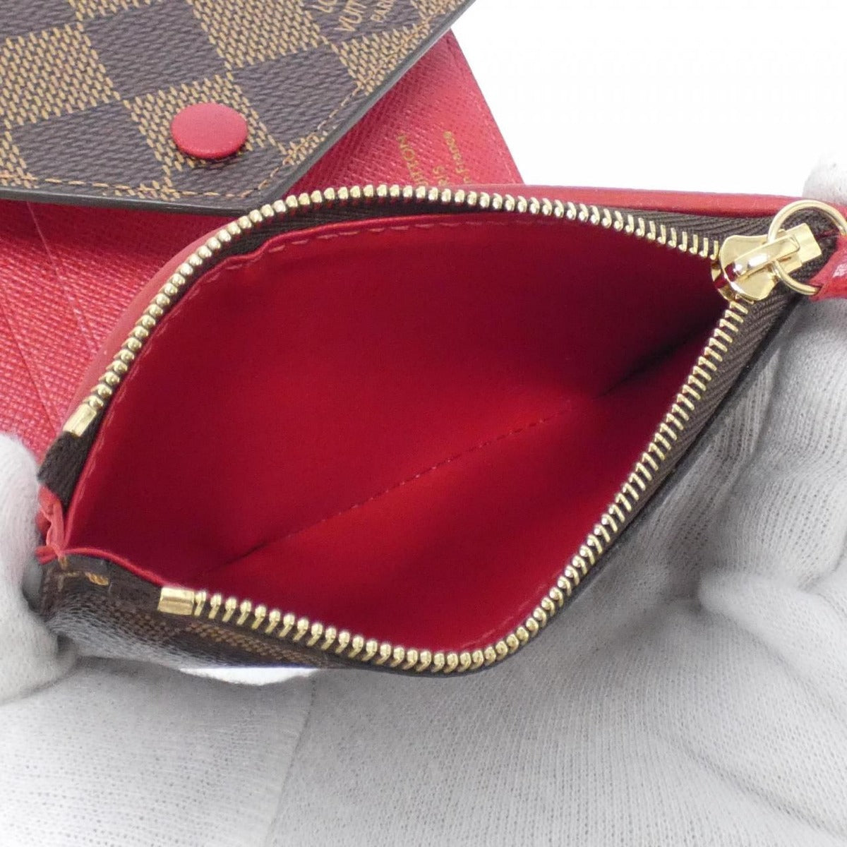 Louis Vuitton Damier Portefeuille Victorine Wallet — view 8