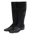 Louis Vuitton Monogram Boots Black