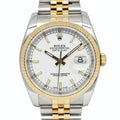 Rolex Datejust 36 Random White SS YG Automatic Winding