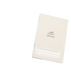 Hermes Agenda GM Leather Blue Notebook Cover Silver