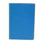 Hermes Agenda GM Leather Blue Notebook Cover Silver — view 2