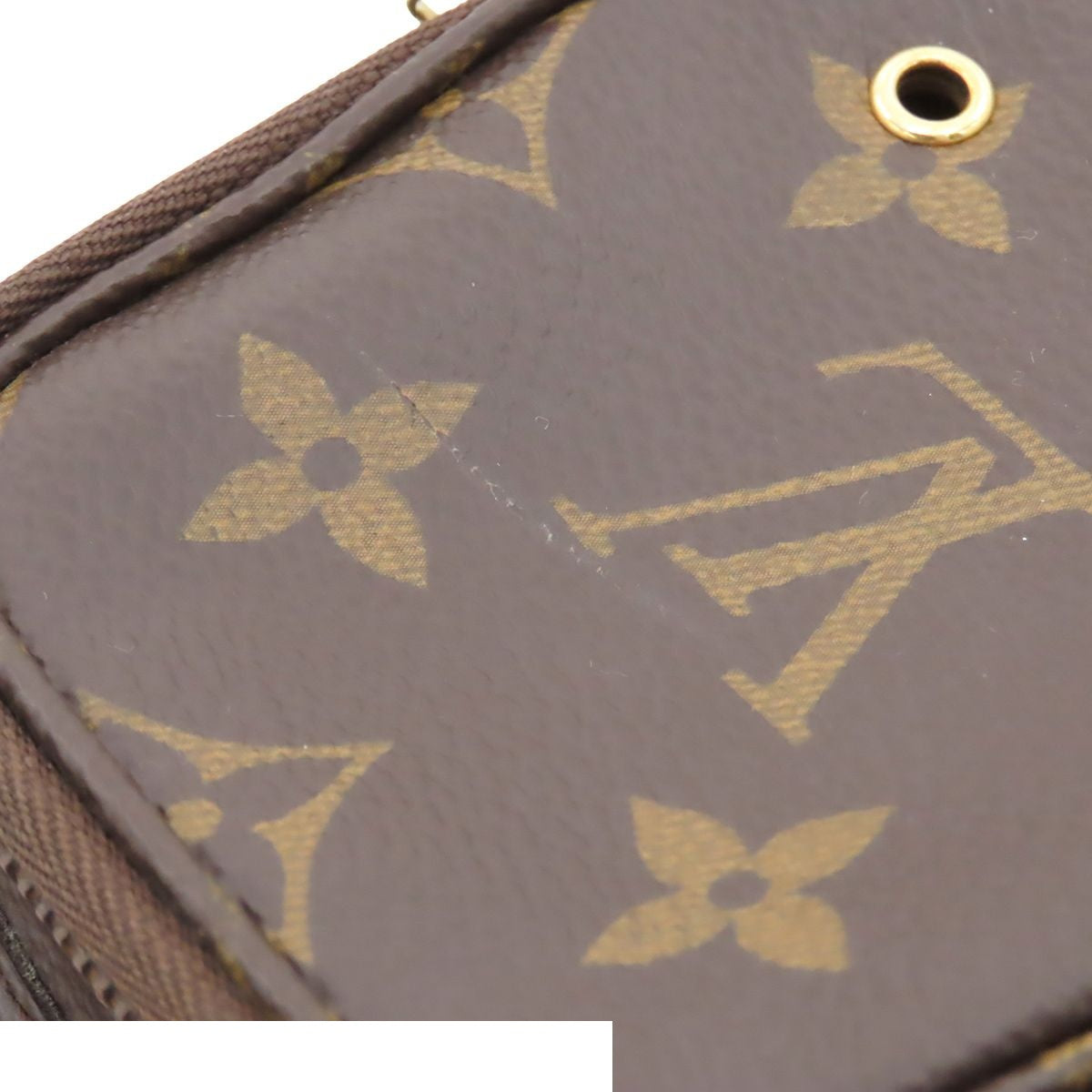 Louis Vuitton Utility Crossbody Brown Monogram Canvas 2-Way Shoulder Bag — view 7