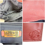 Loewe Mini Shoulder Bag Drawstring Shape Flamenco Pink Nappa Leather Anagram — view 9