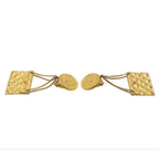 Chanel CC Logo Quilted Bag Motif Swing Earrings — view 3