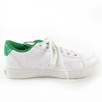 Louis Vuitton Charlie Line LV Logo Leather Low Cut Sneakers White Green 37 Made — view 5