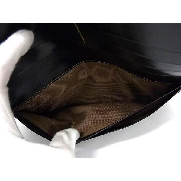 Fendi Bifold Wallet Zucca W Hook Long 2804 01339 Brownish And Black — view 5