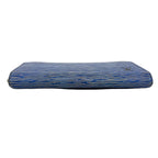 Louis Vuitton Wallet Epi Denim Zippy Blue Silver — view 2