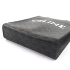 Celine Vertical Cover Triomphe Canvas Leather Logo Print 2-Way — view 5