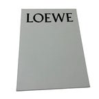 Loewe Anagram Cashmere Wool Scarf Light Gray — view 7