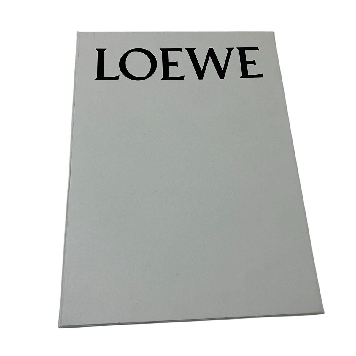 Loewe Anagram Cashmere Wool Scarf Light Gray — view 7