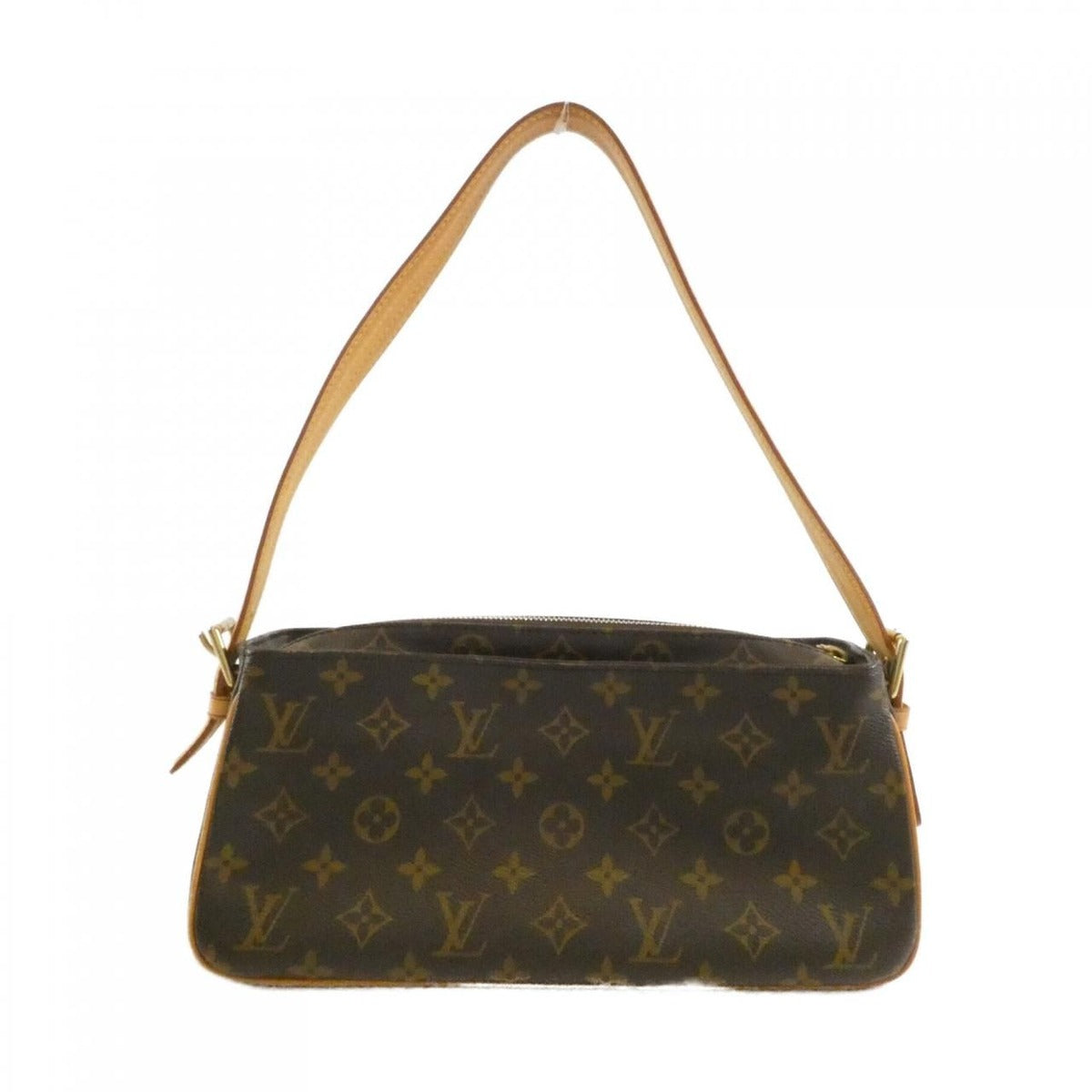 Louis Vuitton Monogram Viva-Cite MM Shoulder Bag Brown Marron — view 2