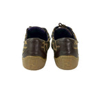 Fendi FF Zucca Pattern Leather Canvas Sneakers Size 37 Shoes — view 5