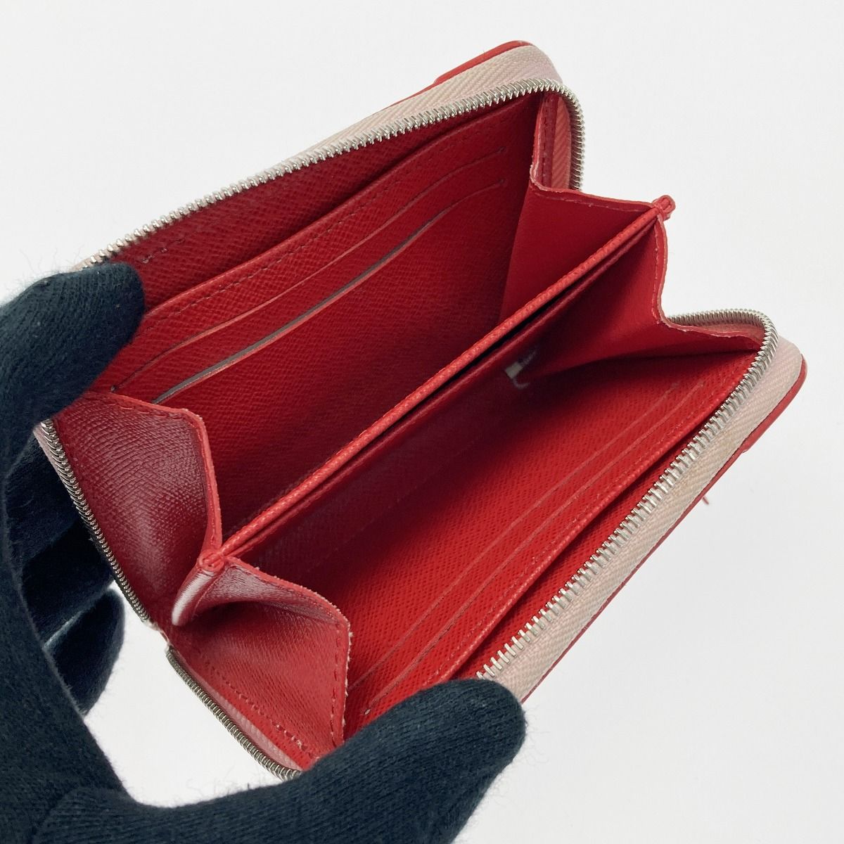 Louis Vuitton Epi Blooming Corner Zippy Coin Purse Rose — view 4
