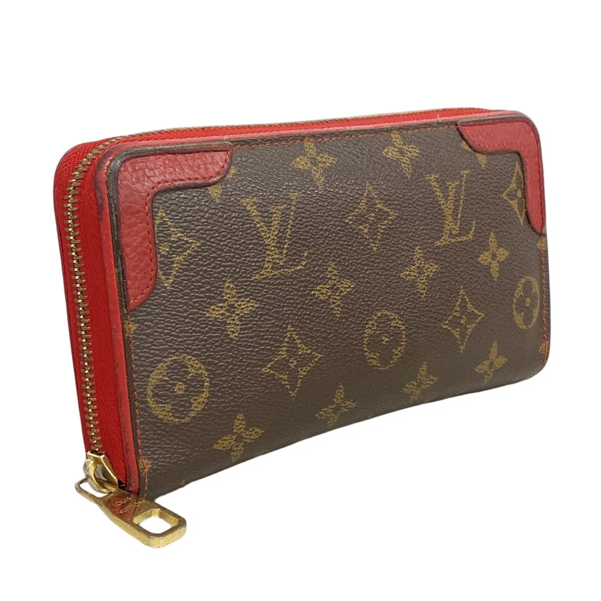 Louis Vuitton Wallet Monogram Zippy Reti Lo Cerise — view 2
