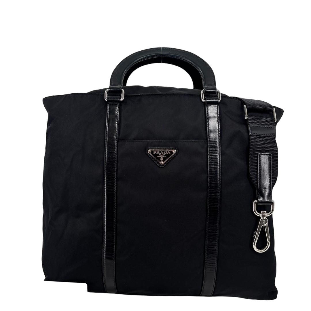 Prada Super Shoulder Bag Black