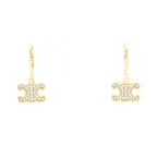 Celine Earrings Triomphe 460 Gc6 Bzi35 or Gold GP