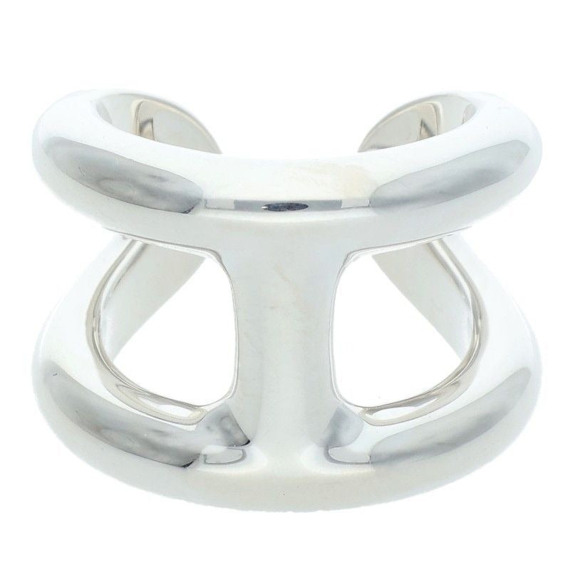Hermes Osmose GM Silver Ring