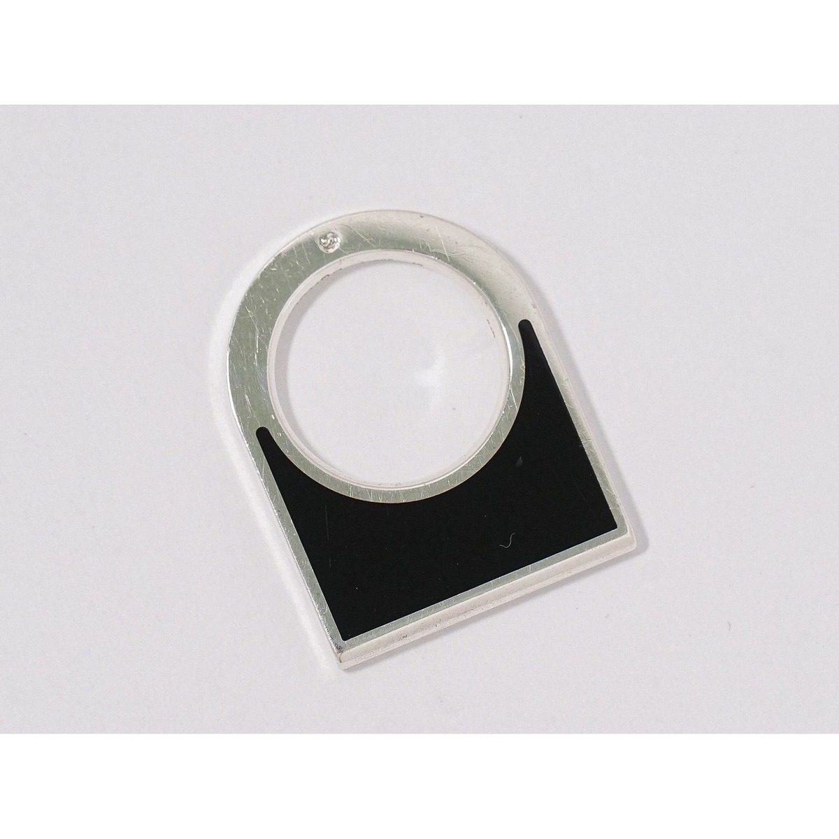 Hermes Series Ring 49 Silver