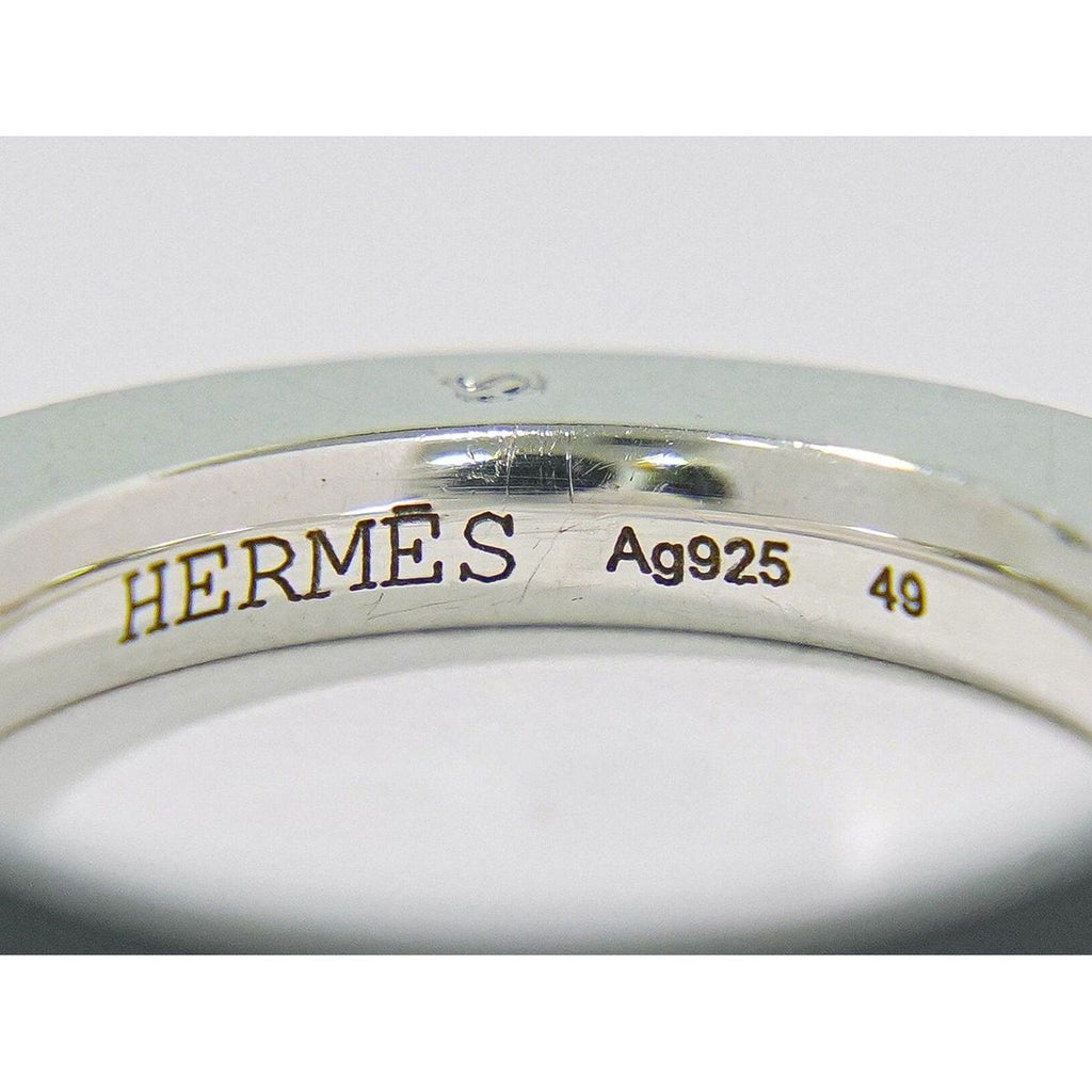 Hermes Series Ring 49 Silver