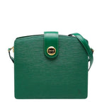 Louis Vuitton Epi Capuchin Crossbody Shoulder Bag Borneo Green Leather