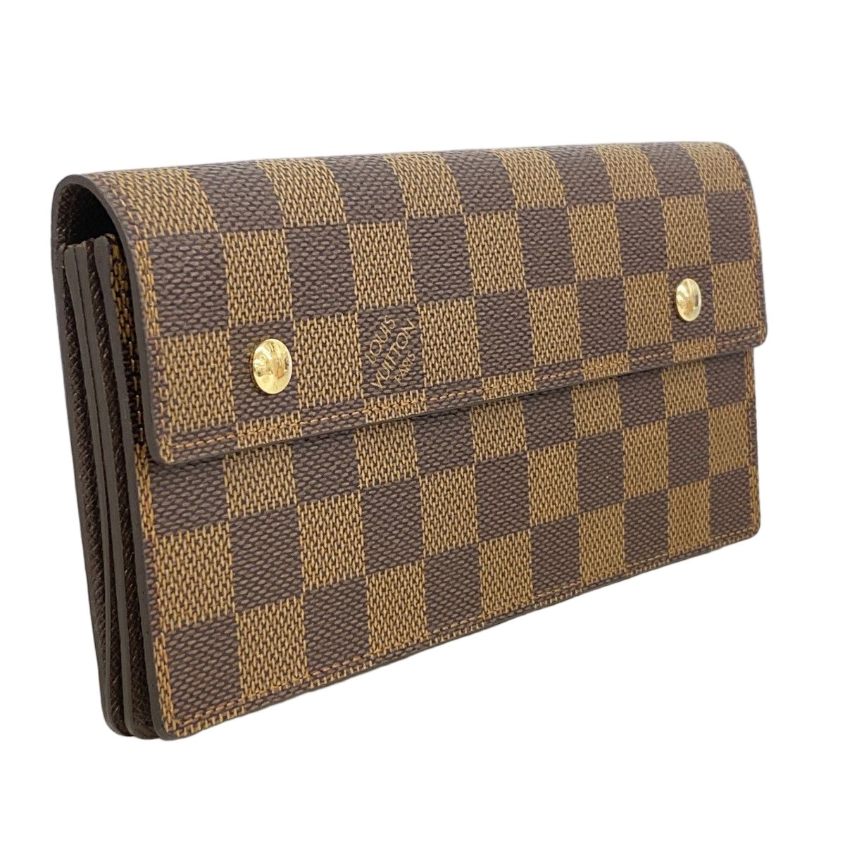 Louis Vuitton Wallet Damier Portefeuille Accordeon Ebene — view 2