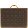 Louis Vuitton Trunk Bisten 55 Monogram Canvas Gold Hardware Brown