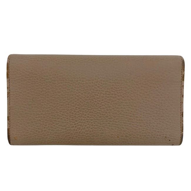 Gucci Bifold Long Wallet Pink Beige Marmont — view 3
