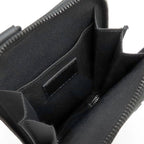 Louis Vuitton Shoulder Bag Aerogram Phone Pouch Grain Leather Black Matte — view 8