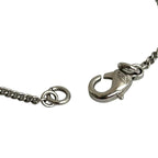 Chanel Coco Mark Metal Rhinestone Chain Necklace Pendant 13FV — view 4