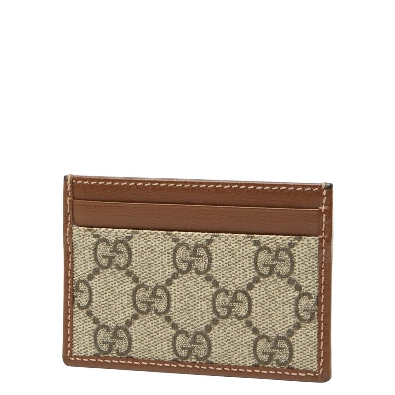 Gucci GG Supreme Beige Brown Leather — view 2