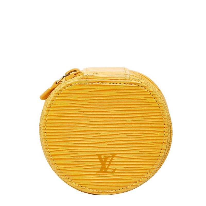 Louis Vuitton Epi Ecrin Pouch Case Jaune