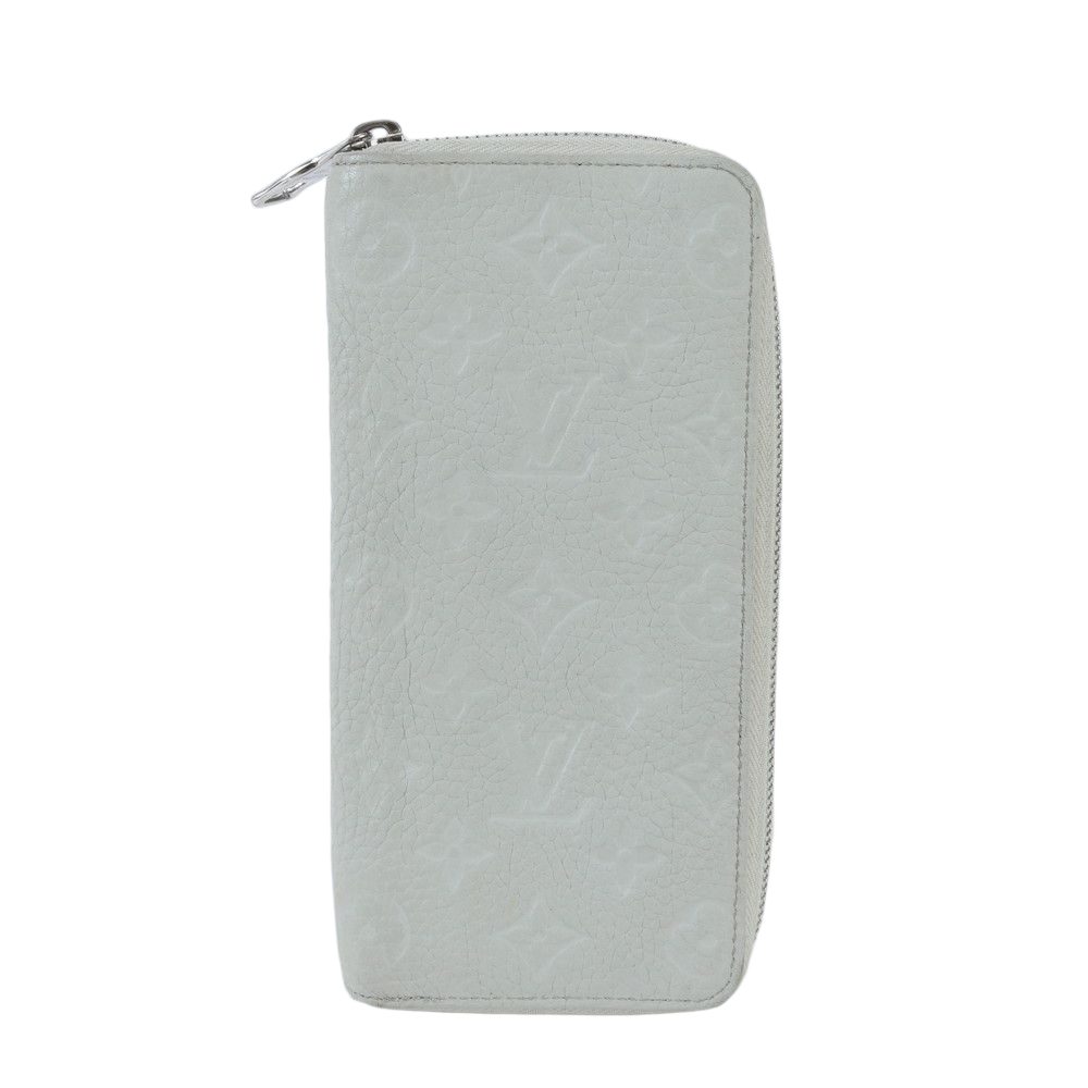 Louis Vuitton Taurillon Leather Monogram Zippy Wallet with Vertical