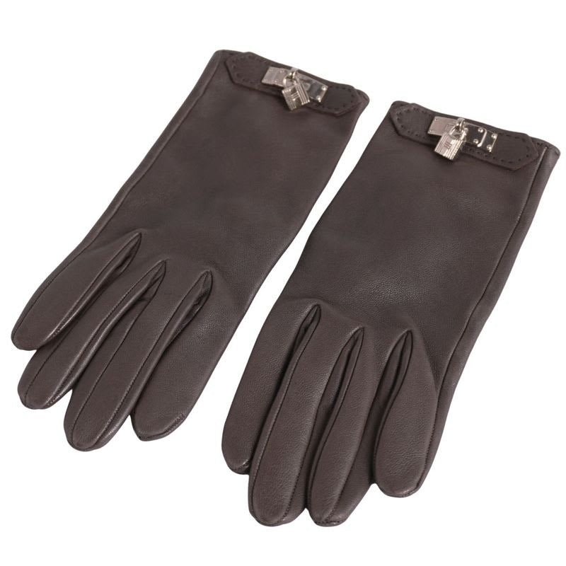 Hermes Gloves SOYA Kelly Hardware Lamb