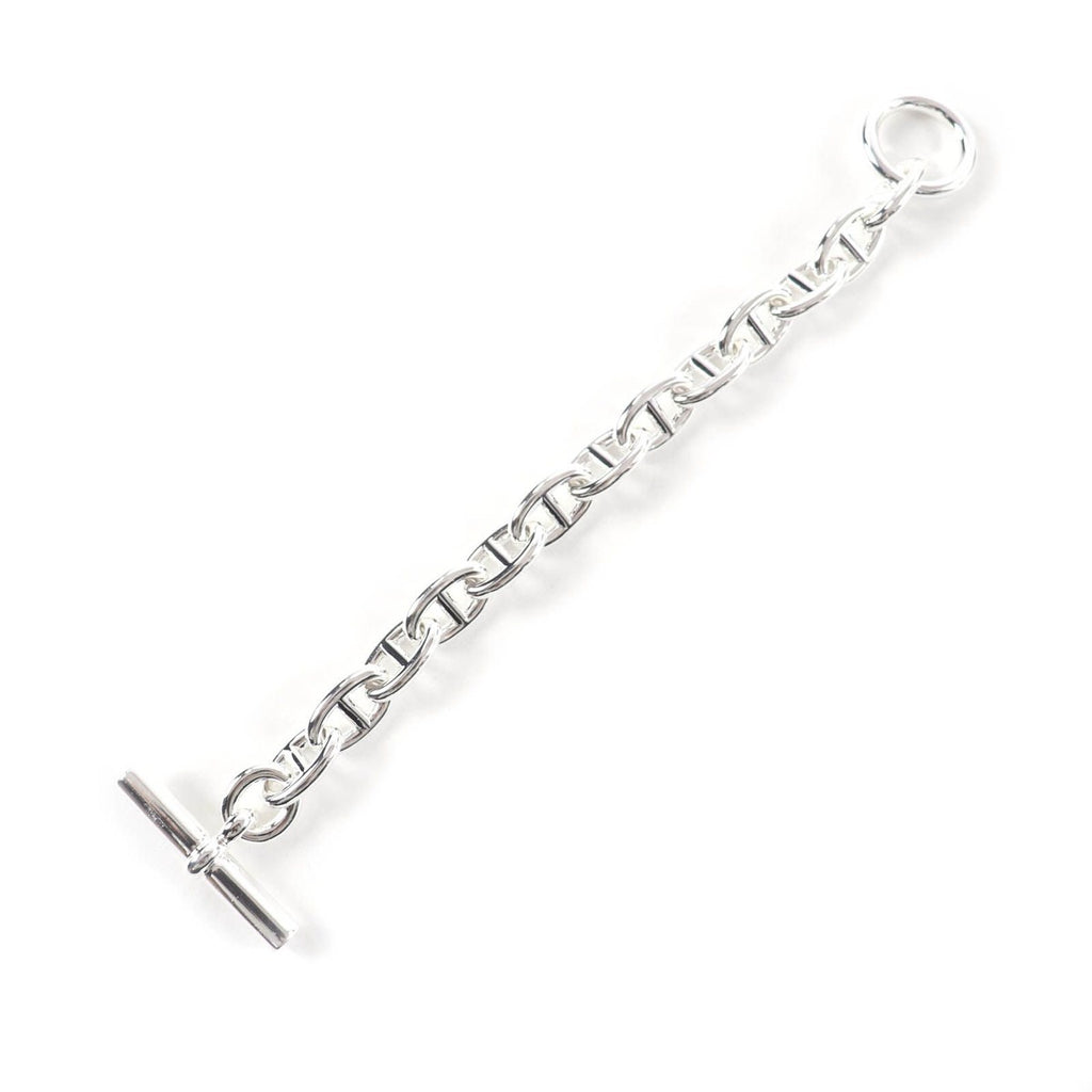 Hermes Chaine D'ancre MM 13 Links Bracelet Silver — view 3