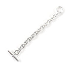 Hermes Chaine D'ancre MM 13 Links Bracelet Silver — view 3