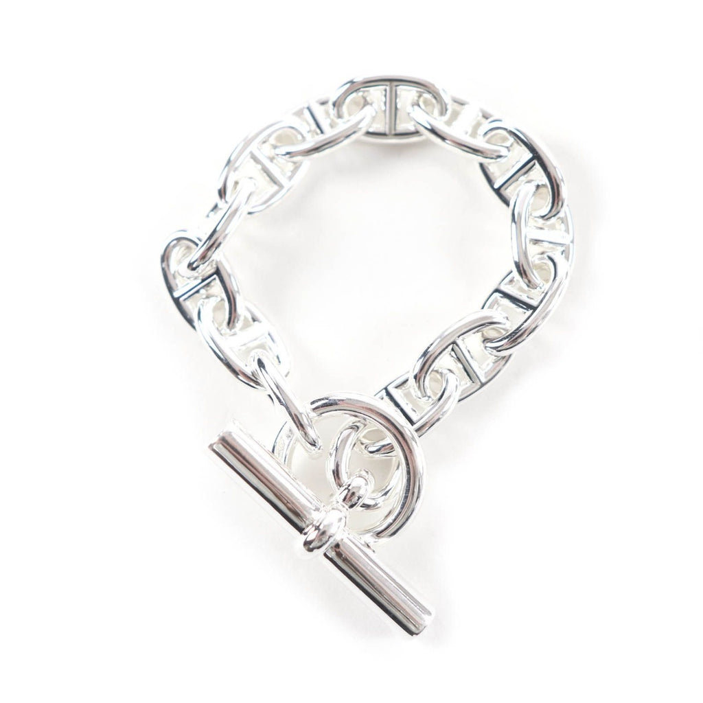 Hermes Chaine D'ancre MM 13 Links Bracelet Silver