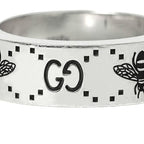 Gucci Ring GG & Bee Silver — view 7