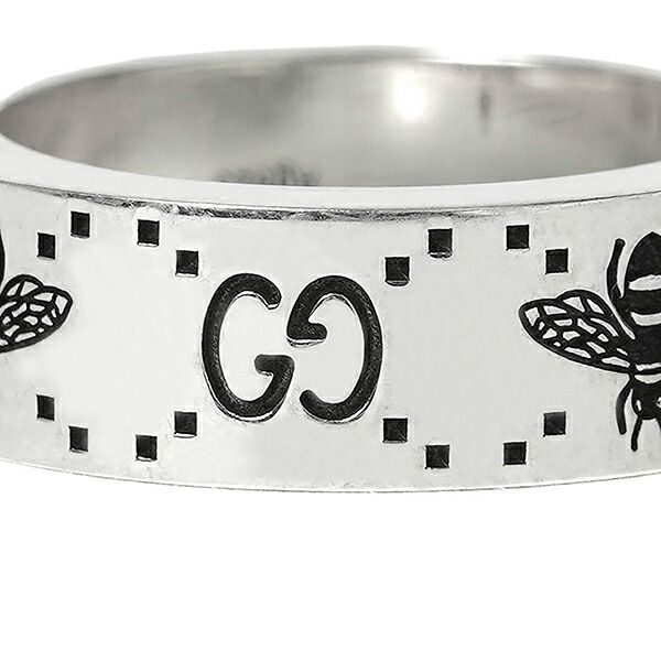 Gucci Ring GG & Bee Silver — view 7