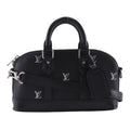 Louis Vuitton Alma East West 2-Way Shoulder Calf Black Handbag