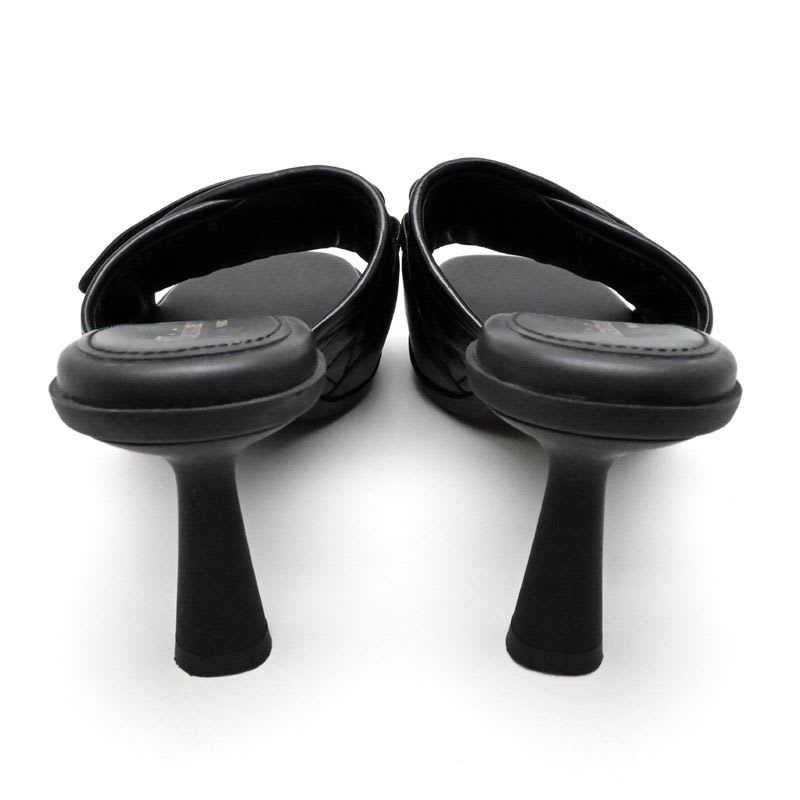 Christian Dior Size 24.5 Black Sandals — view 4