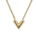 Louis Vuitton Necklace Essential Plated Gold
